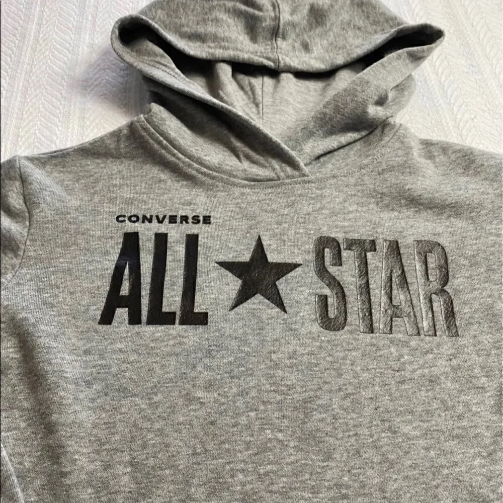 CONVERSE ALL STAR GIRLS Gray Hoodie